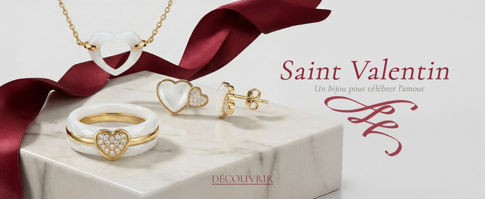 Pour la Saint-Valentin, offrez un bijou pour célébrer l'amour