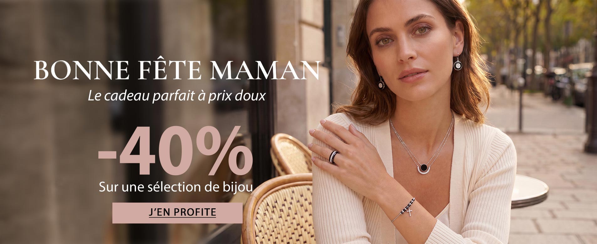 Fête des mères : -40% sur une sélection de bijoux